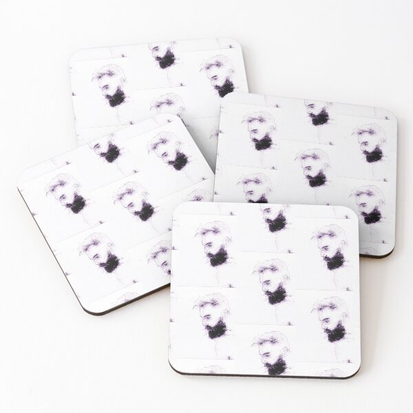 Item preview, Mini abstract beard portrait  designed and sold by jdunnz.