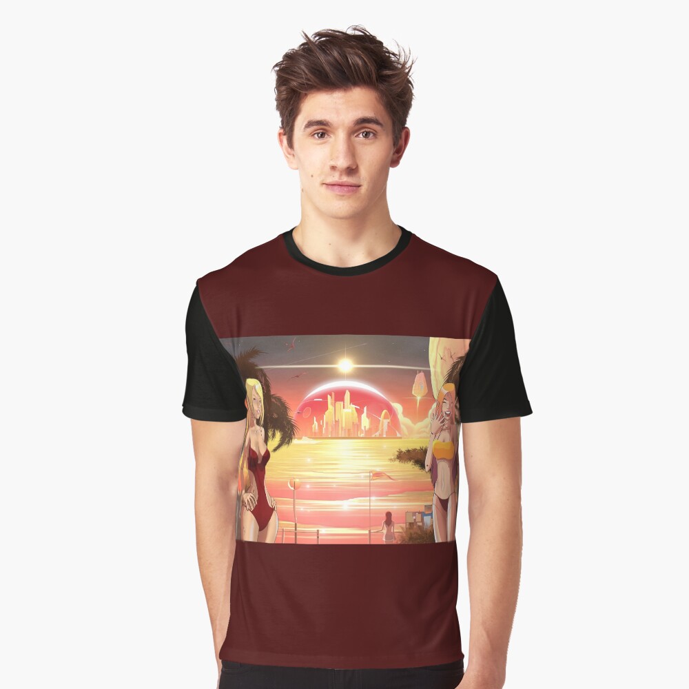 Aperçu de l'œuvre T-shirt graphique créée et vendue par SmartGalaxy.
