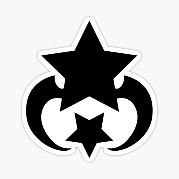 Obsidian Alcorian Star Sticker