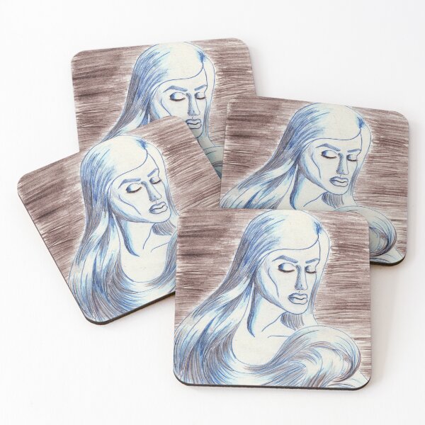 Item preview, Portrait of the White lady designed and sold by Rapunculus.