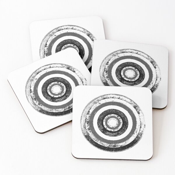 Item preview, Concentric Circles Artwork / Geometric Abstract.  designed and sold by FuzzyHoney.