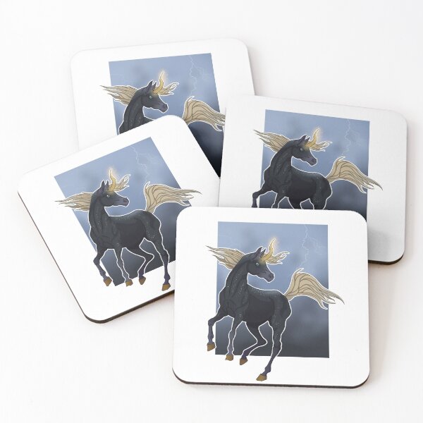 Item preview, Stormy unicorn designed and sold by MeOfF.