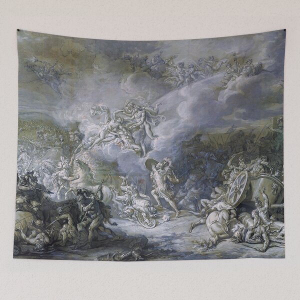 Item preview, The Combat of Diomedes by Jacques-Louis David (1776) designed and sold by allhistory.