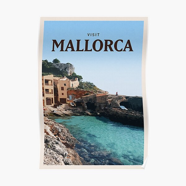 Besuchen Sie Mallorca Poster