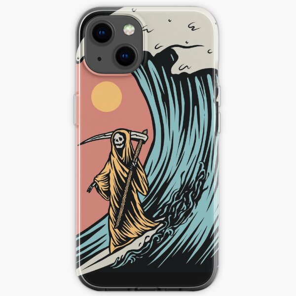 Surfin' Reaper iPhone Soft Case