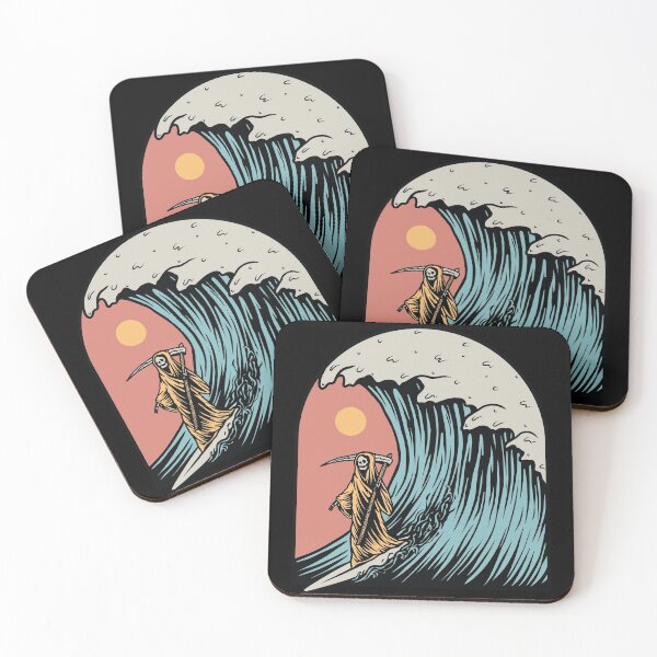 Item preview, Surfin' Reaper designed and sold by HawaiianHorror.
