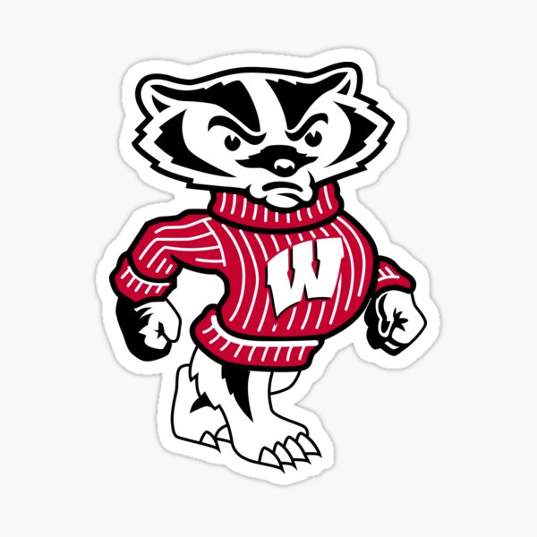 Wisconsin Badgers Stickers | Redbubble