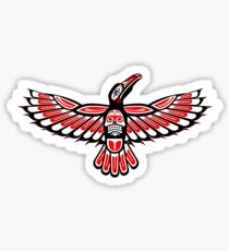Corbeau tribal Sticker