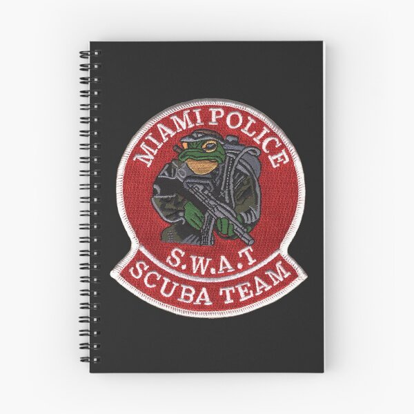 Item preview, Miami Police Scuba Team designed and sold by Lawrence Baird.