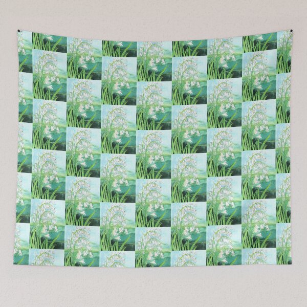 Item preview, Bluebells watercolour painting designed and sold by esvb.