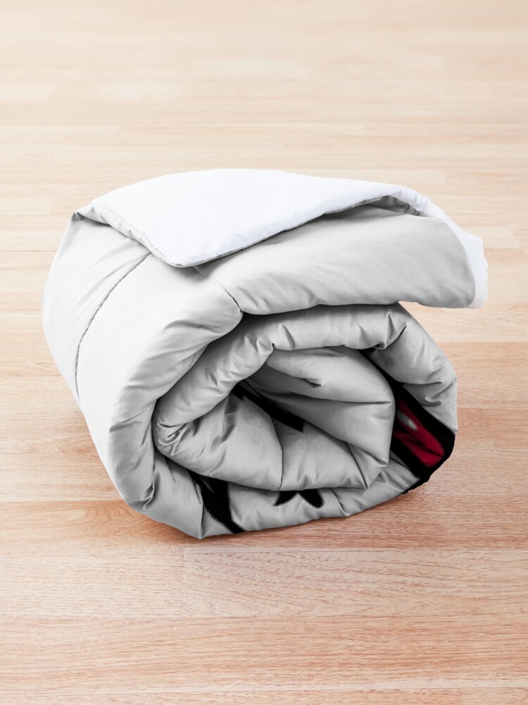 Alternate view of University of Wisconsin Badgers Bucky Badger Comforter
