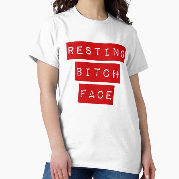 Item preview, Resting Bitch Face designed and sold by SquidAndBear.