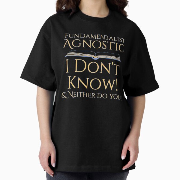 Item preview, Fundamentist Agnostic designed and sold by IAmUU.