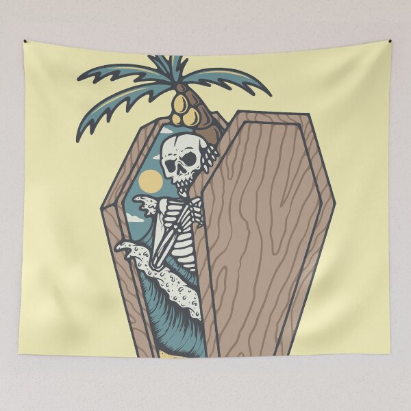 Item preview, Coffin Beach designed and sold by HawaiianHorror.