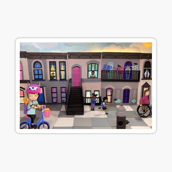 A Ride Through the City Sticker