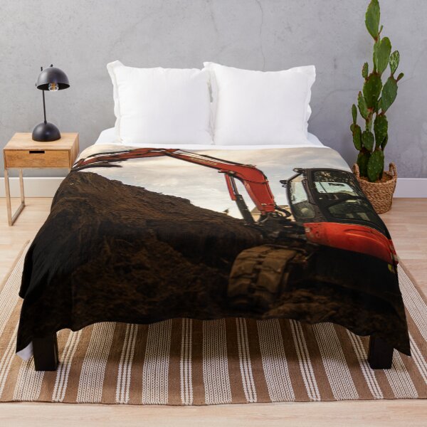 kubota kx057-4 0 Throw Blanket