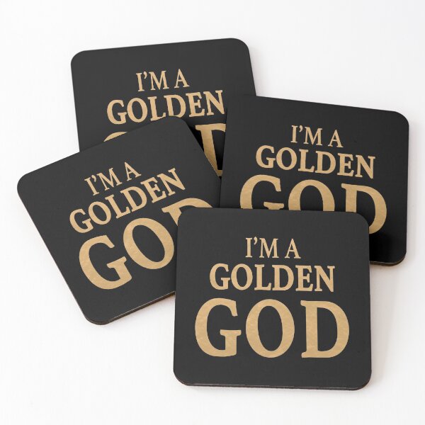 Item preview, I'm a Golden God (Black) designed and sold by quoteedesigns.