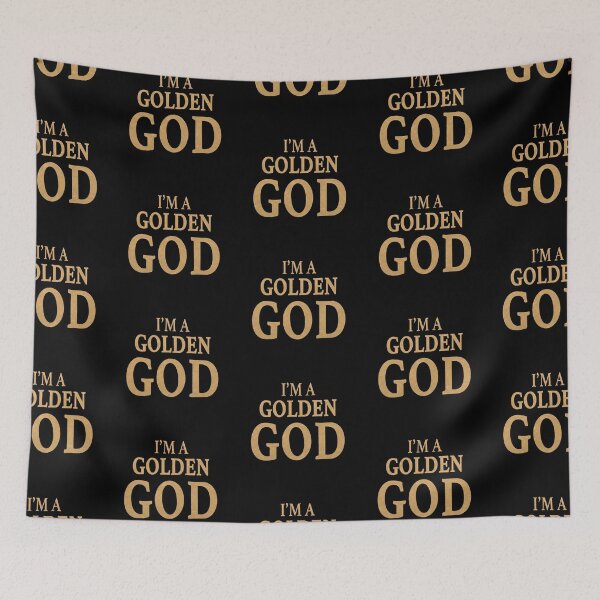 Item preview, I'm a Golden God (Black) designed and sold by quoteedesigns.