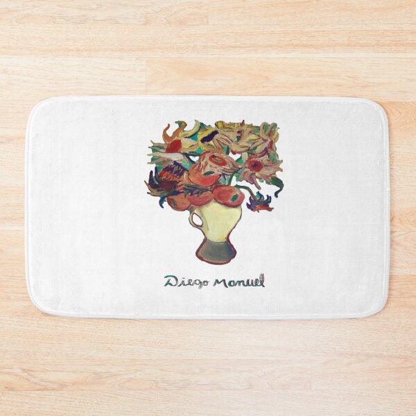 Item preview, vase with turquoise background designed and sold by Diego Manuel Rodriguez.