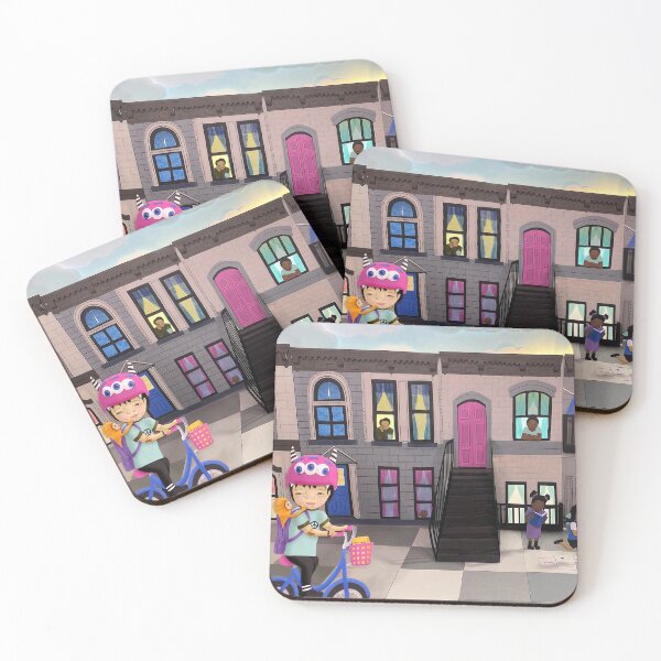 Item preview, A Ride Through the City designed and sold by Cynthia De La Torre.