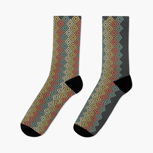 Artikelvorschau, Retro geometrisches Muster entworfen und verkauft von MarkTees.