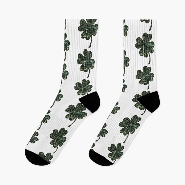 Item preview, Irish Shamrock St.Patrick’s Day Word Cloud Subway Art designed and sold by Gsallicat.