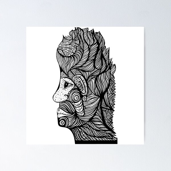 Item preview, Abstract Old God designed and sold by BruckerBrand.