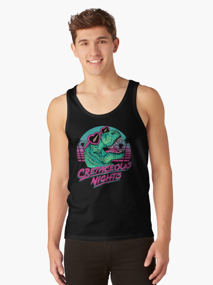 Thumbnail 1 of 3, Tank Top, Cretaceous Nights designed and sold by wytrab8.