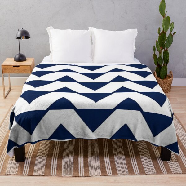 Item preview, Blue and White Pyramid Pattern designed and sold by Poetic Patterns Studio.