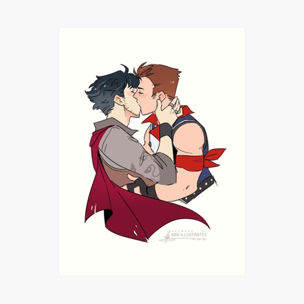 Fair Game smooch Art Print