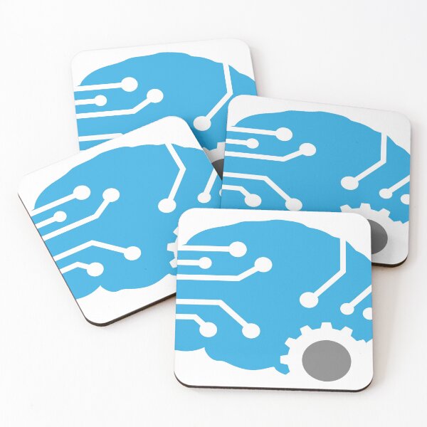 Item preview, Meatspace Brain Logo with Cog and Circuitry designed and sold by ATL Creative Holdings.