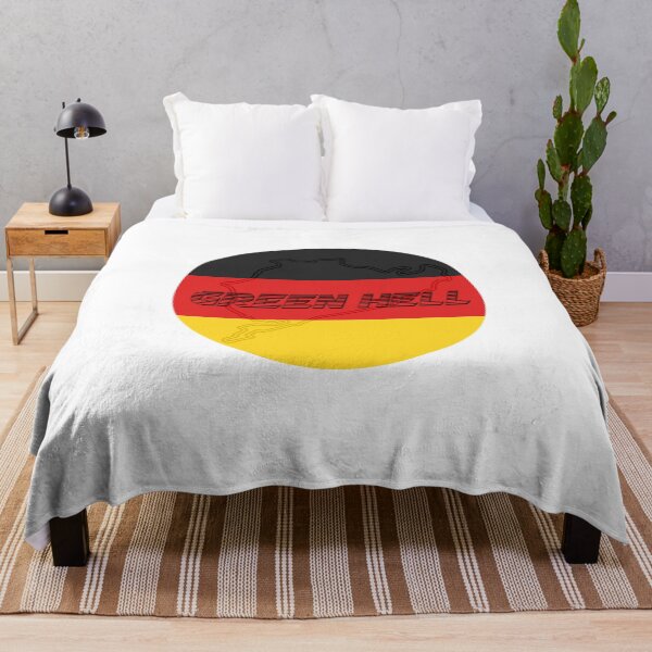Item preview, Nurburgring Nordschleife German Race Track Circle - Famous Circuit Green Hell designed and sold by mudfleap.