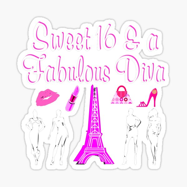 Download Sweet 16 Queen Stickers Redbubble