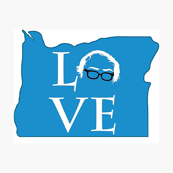 Item preview, Oregon Bernie Love designed and sold by ScarletsWork.
