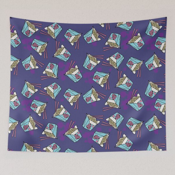 Item preview, Noods Chinese Takeaway Noodles designed and sold by NeonSpaceJunk.