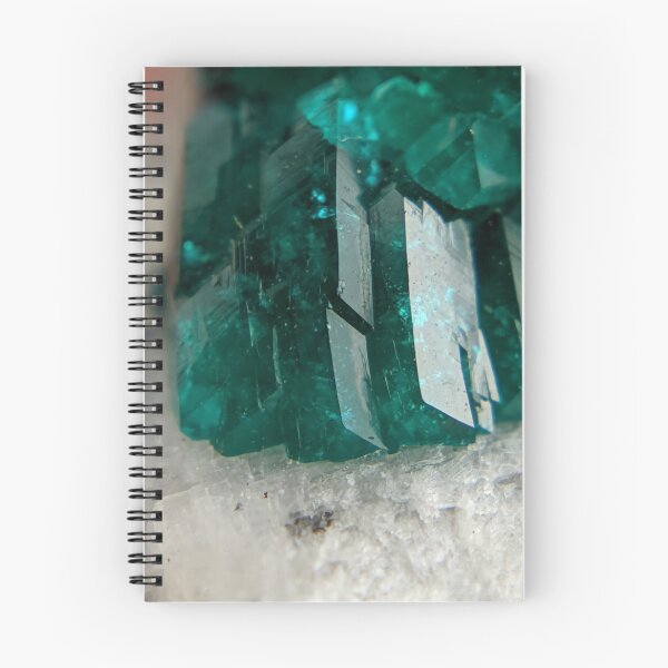 Item preview, Dioptase on Calcite designed and sold by alexminerals.