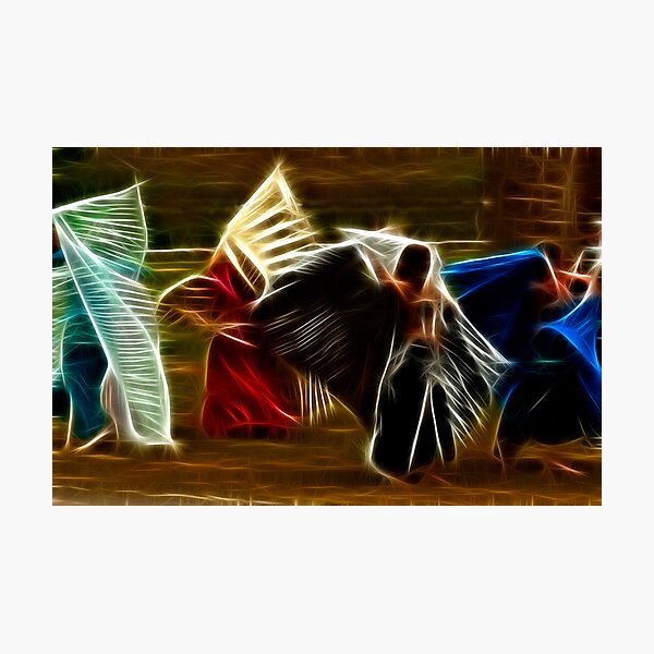 Belly Dancers Photographic Print