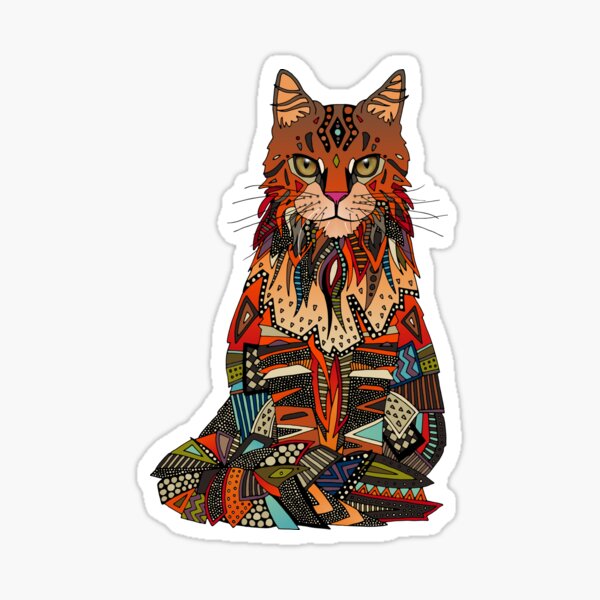 Item preview, maine coon cat chalk designed and sold by scrummy.