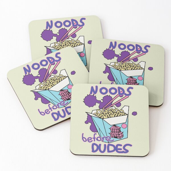 Item preview, Noods Before Dudes designed and sold by NeonSpaceJunk.