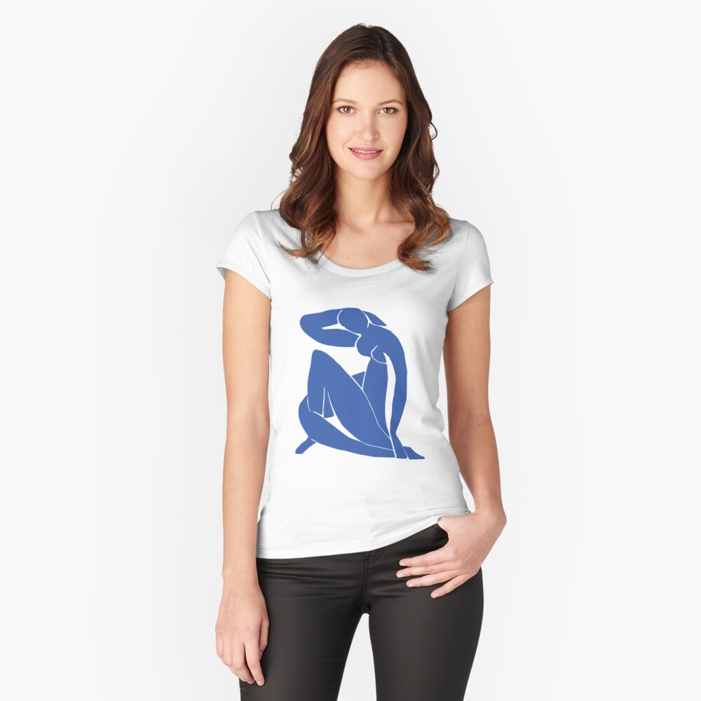 Item preview, Fitted Scoop T-Shirt designed and sold by MaikeArts.