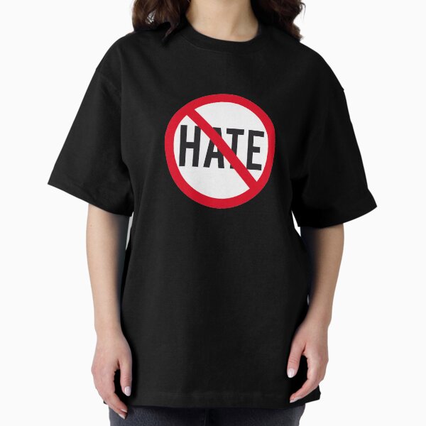 Item preview, No hate, prohibition sign designed and sold by beakraus.