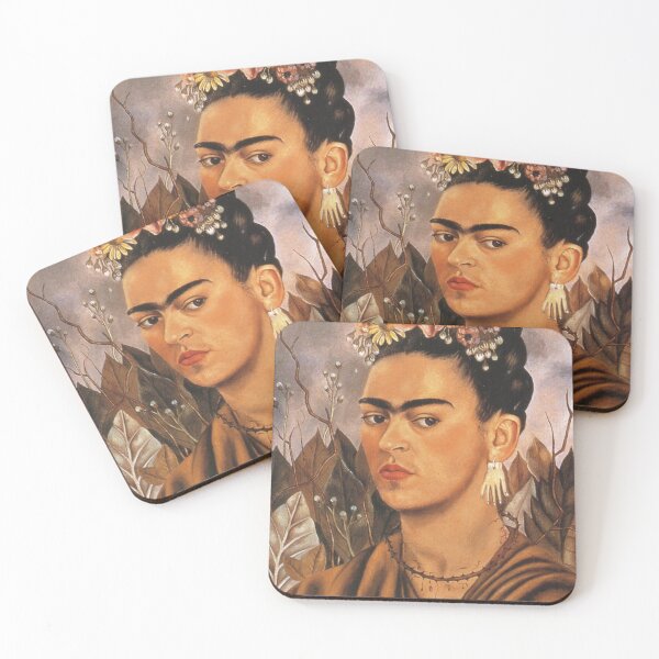 Item preview, Frida Kahlo's self-portrait designed and sold by TiendaTina.