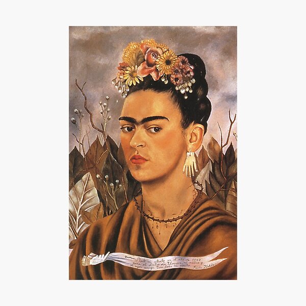 Item preview, Frida Kahlo's self-portrait designed and sold by TiendaTina.
