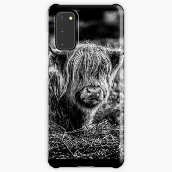 Hochlandkuh Schwarzweiss Samsung Galaxy Leichte Hülle