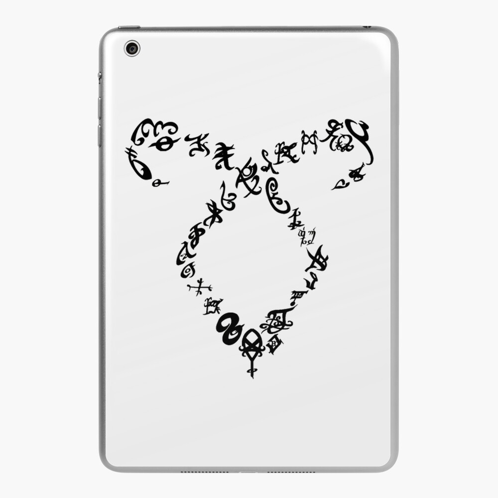 Shadowhunter Rune Fray  iPad Case & Skin for Sale by williamspencer