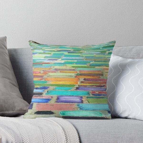 Item preview, Bright Chalk Brick Road Art Print designed and sold by WildDaisy.