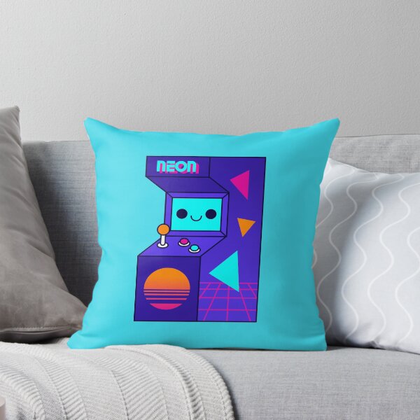 Item preview, kawaii neon arcade designed and sold by kittybox.