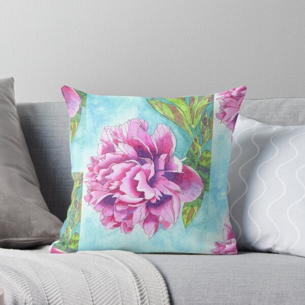 Item preview, Pink Peony Rose painting designed and sold by esvb.
