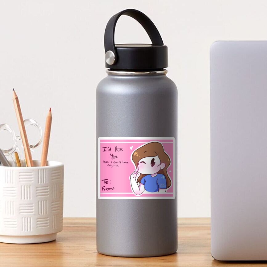  valentine let me explain studios rebecca parham sticker by