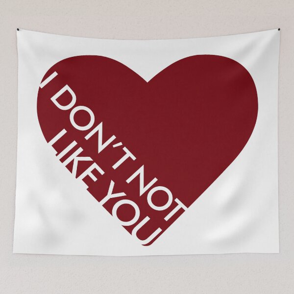 Item preview, "I Don't Not Like You" Valentine's Day designed and sold by Waconia Design Co..